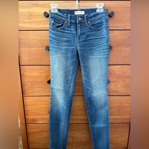 Madewell Mid-Rise Skinny Jeans Medium Wash Size 25